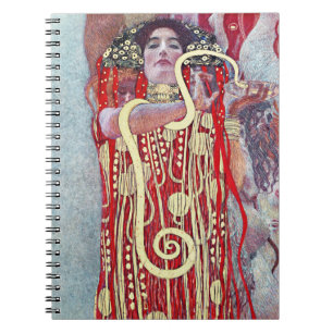 Hygieia von Gustav Klimt Notizblock
