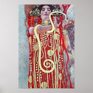 Hygieia von Gustav Klimt  Poster