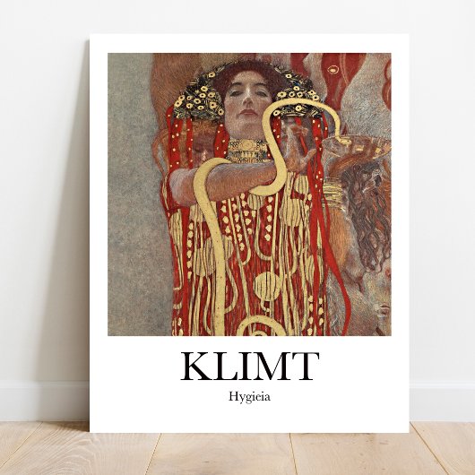 Hygieia von Gustav Klimt Poster