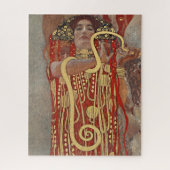 Hygieia von Gustav Klimt Puzzle (Vertikal)