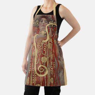Hygieia von Gustav Klimt, Vintage Art Nouveau Schürze