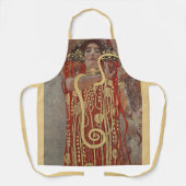 Hygieia von Gustav Klimt, Vintager Jugendstil Schürze (Vorderseite)