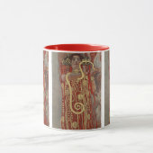 Hygieia von Gustav Klimt, Vintager Jugendstil Tasse (Zentrum)