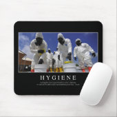 Hygiene: Inspiration Zitat Mousepad (Mit Mouse)