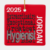 Hygienemitglied CUSTOM Keramikornament (Rückseite)