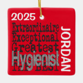 Hygienemitglied CUSTOM Keramikornament (Vorderseite)