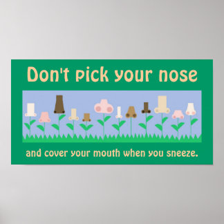 Hygieneplakat Poster