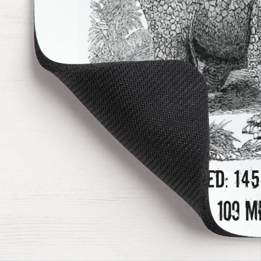 Hylaeosaurus Dinosaur Mousepad (Ecke)