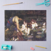 Hylas und die Nymphen von J W Waterhouse Decoupage Seidenpapier (Basteln)