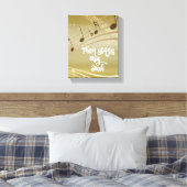 Hymne: Dann singt mein Soul Zitat Leinwanddruck (Insitu (Schlafzimmer))