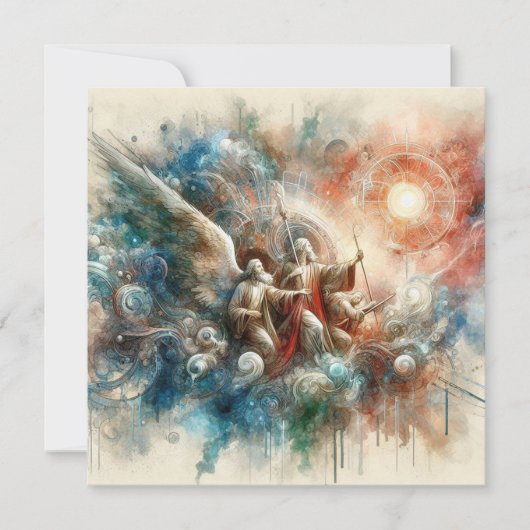 Hymne der Stille Karte (Vorderseite)