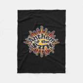 Hymne des Sun - Hymnendecke Fleecedecke (Vorderseite)