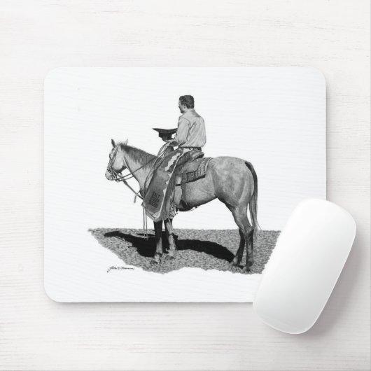 Hymnen-Cowboy Mousepad (Mit Mouse)
