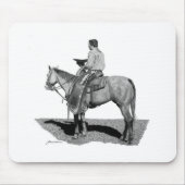Hymnen-Cowboy Mousepad (Vorne)
