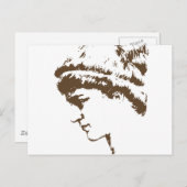 Hypatie Postkarte (Vorne/Hinten)