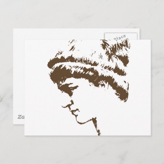 Hypatie Postkarte (Vorne/Hinten)