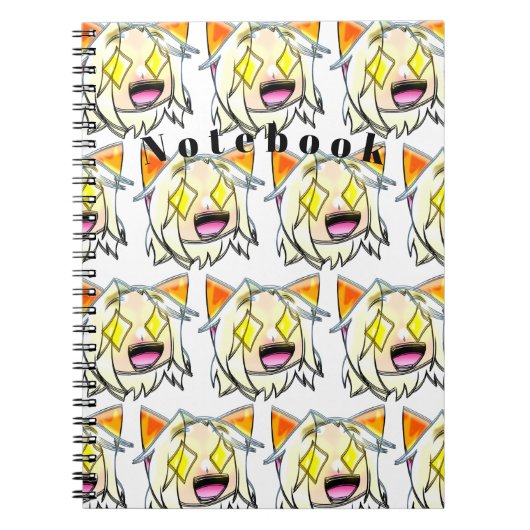 Hype Gloryheart Spiral Notebook Notizblock (Vorderseite)