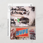 Hype-Postkarte Postkarte (Vorne/Hinten)