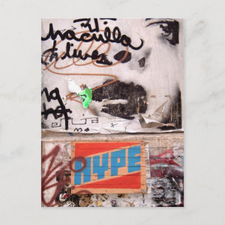 Hype-Postkarte Postkarte