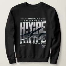 Hype Streetwear-Typografie-Design – Fette urbane B