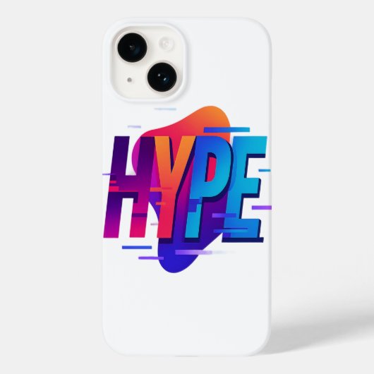 HYPE WAVE - Elektrospektrum Case-Mate iPhone Hülle (Rückseite)