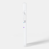 HYPE WAVE - Elektrospektrum Case-Mate iPhone Hülle (Rückseite / Links)