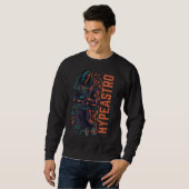 Hyper Astro Space Graphic | Streetwear Sweatshirt (Vorne ganz)