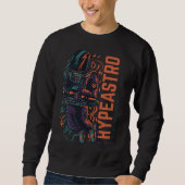 Hyper Astro Space Graphic | Streetwear Sweatshirt (Vorderseite)