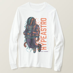 Hyper Astro Space Graphic Streetwear T-Shirt