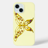 HYPER BUTTERFLY ,Cream Case-Mate iPhone Hülle (Rückseite)