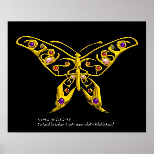 HYPER BUTTERFLY POSTER (Vorne)