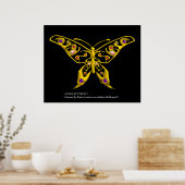HYPER BUTTERFLY POSTER (Küche)