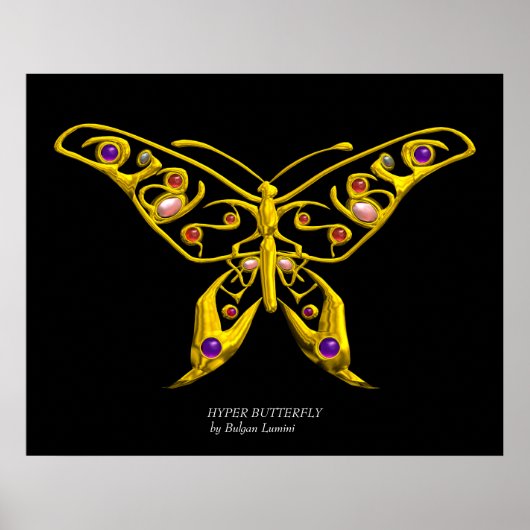 HYPER BUTTERFLY POSTER (Vorne)