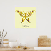 HYPER BUTTERFLY, riesige Größe Poster (Küche)