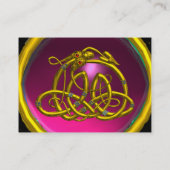 HYPER DRAGON AMETHYST , hell lila rosa Visitenkarte (Rückseite)