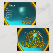 HYPER DRAGON, AQUAMARINE, hell blau Visitenkarte (Vorne/Hinten)