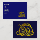 HYPER DRAGON, blau Visitenkarte (Vorne/Hinten)