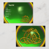 HYPER DRAGON EMERALD , hell grün Visitenkarte (Vorne/Hinten)