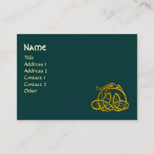 HYPER DRAGON, grün Visitenkarte