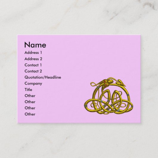 HYPER DRAGON VISITENKARTE (Vorderseite)