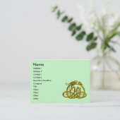 HYPER DRAGON VISITENKARTE (Stehend Vorderseite)