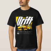 Hyper Drift JDM Street-Racing-Sportwagen T-Shirt (Vorderseite)