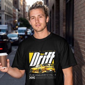 Hyper Drift JDM Street-Racing-Sportwagen T-Shirt