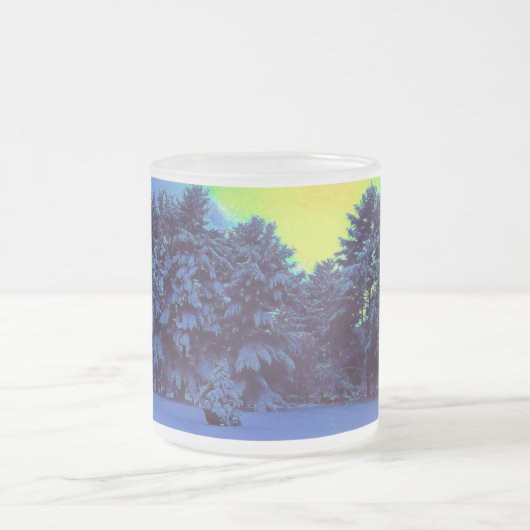 Hyper Farbwinter Mattglastasse (Mittel)