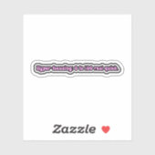 Hyper-Fokussieren: 0-100 richtig schnell. ADHD-Geh Aufkleber (Blatt)