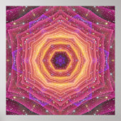 Hyper Gate Mandala Poster (Vorne)