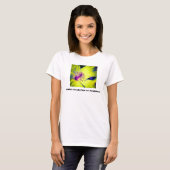 Hyper gelber Hibiskus T-Shirt (Vorne ganz)