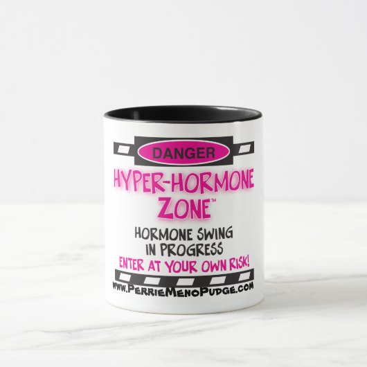 HYPER-HORMONE Zonen-warnende Tasse (Zentrum)