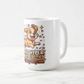 Hyper-Hund-Kaffeetasse Kaffeetasse (VorderseiteRechts)