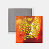 HYPER LABYRINTH MAGNET (Vorderseite/Rückseite)